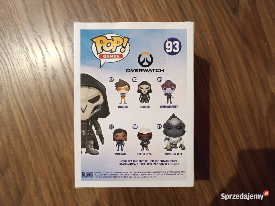 Kultowa figurka Overwatch Reaper 90 firmy Funko Dla Dziecka Szczyrk