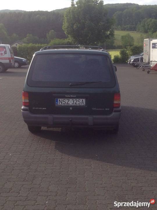 Chrysler Grand Voyager LE 25 TD welurowa tapicerka Zabrze