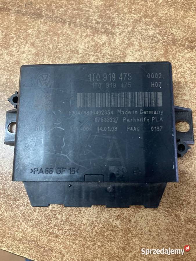 MODUŁ PARKOWANIA PDC VW TIGUAN SKODA 1T0919475 wielkopolskie Rakoniewice
