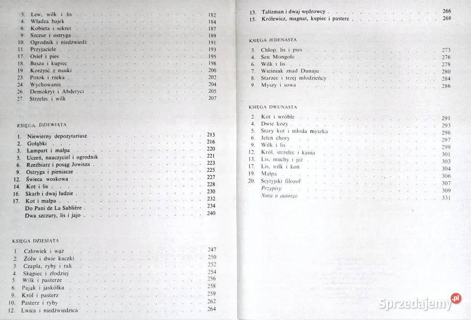 Bajki Jean de La Fontaine Chełm