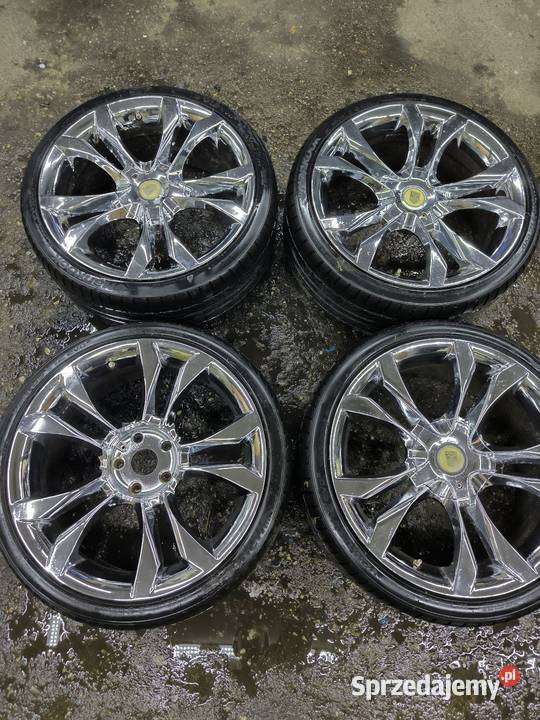 Komplet felg chromy sr 19 5x112 Jastrzębie-Zdrój