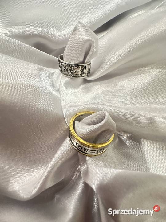 Pierścienie o tematyce egipskiej Dąbrowa Górnicza sprzedam