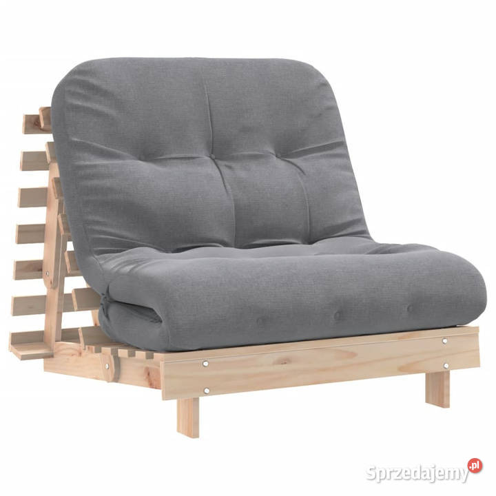 Sofa rozkładana futon z materacem 80x206x11 Warszawa