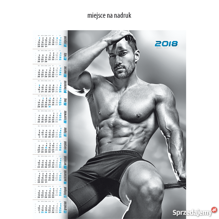 Kalendarze plakatowe A1 B1 z nadrukiem firm Łódź