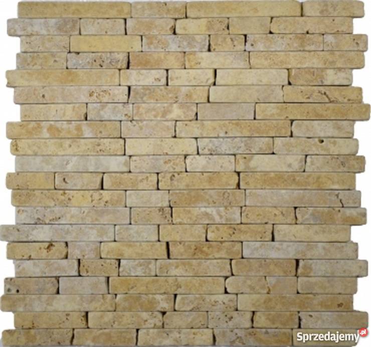 Mozaika Trawertyn Golden Sienna 15xFL FM121 Materiały budowlane Krzywda