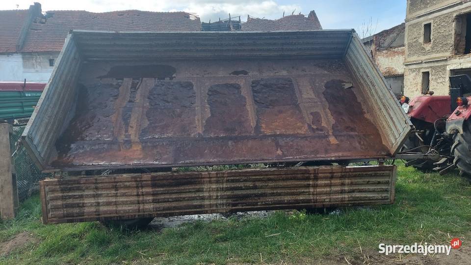 Przyczepa wywrotka d732 Tyniec nad Ślęzą