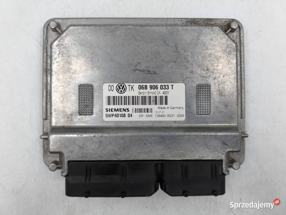 Sterownik Silnika VW Passat B5 20 AZM 06B906033T Wyszków sprzedam