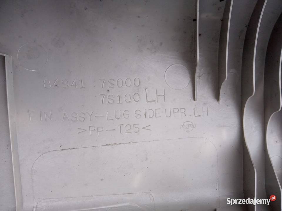 OSŁONA BAGAŻNIKA LEWA NISSAN TITAN INFINITI QX56 wielkopolskie