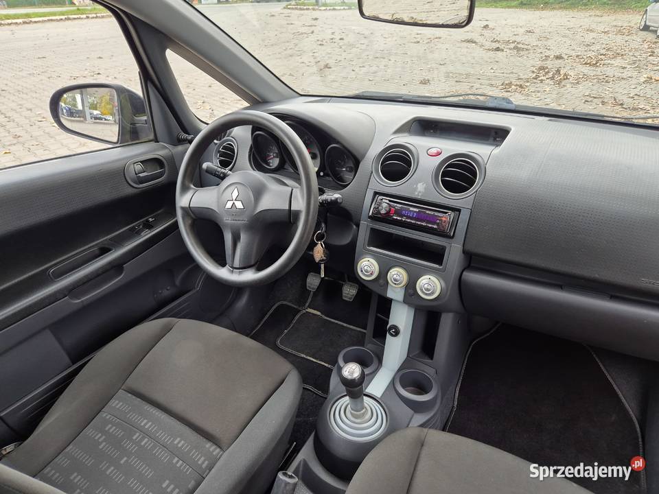 Mitsubishi Colt11 benz 75 149 przebiegu bordowy Motoryzacja śląskie Bujaków