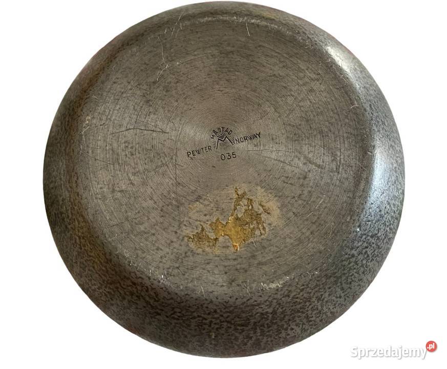 Pudełko cynowe ze zdobioną pokrywką z Mastad mazowieckie Warszawa sprzedam