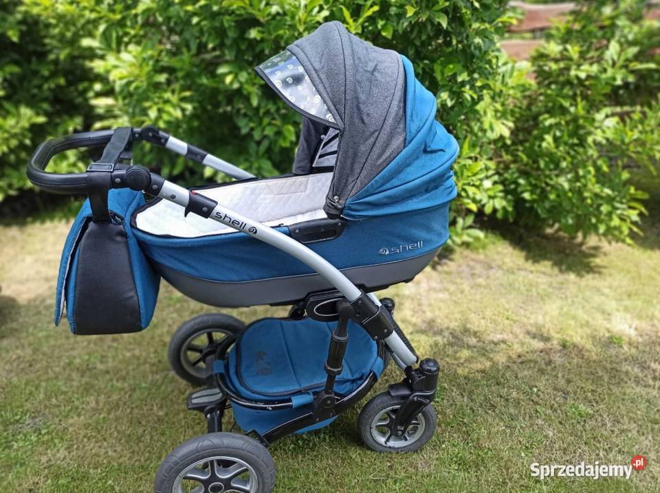 Wózek 3w1 Baby Active Eco Shell śląskie Katowice sprzedam