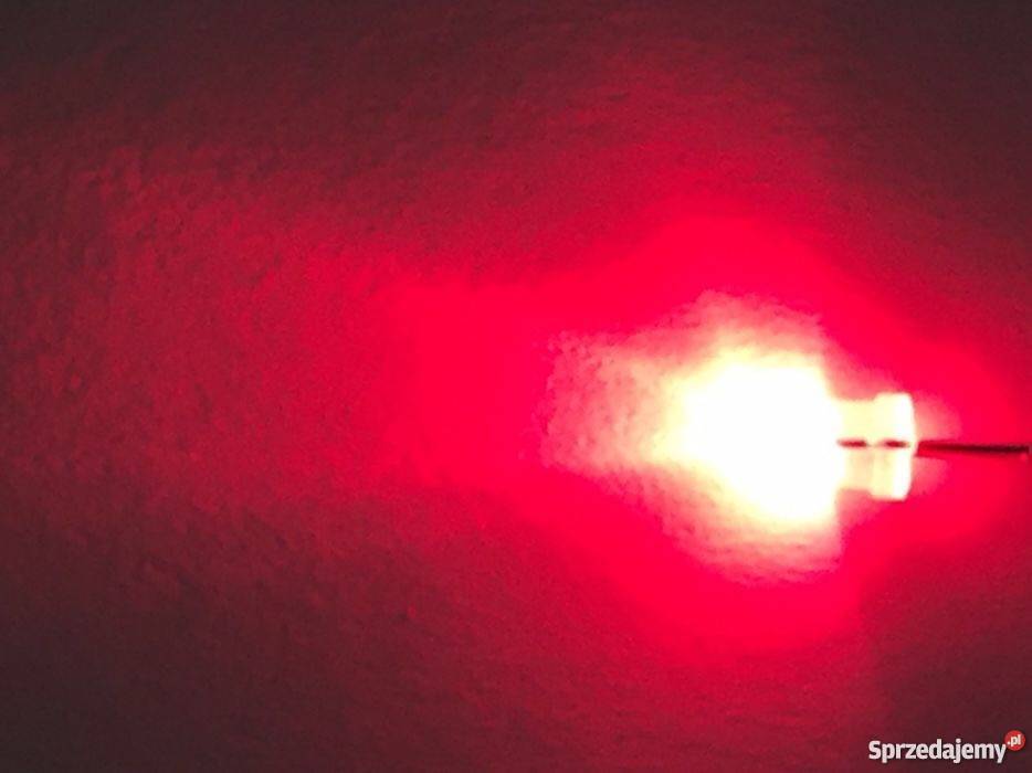 100 Dioda LED 3mm okrągła mazowieckie Pomiechówek