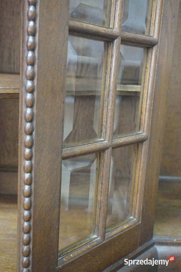 HP ZGRABNY WĄSKI SOLIDNY KREDENS MIĘDZYWOJENNY Kalisz