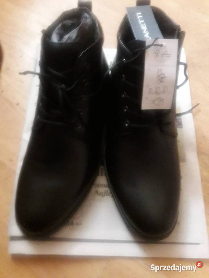 Trzewiki ocieplane męskie Lanetti DURAIN03S MI08 sprzedam