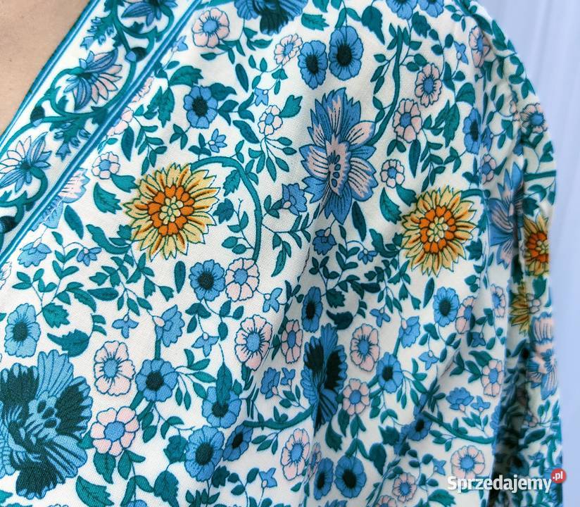 Sukienka boho S 36 M 38 bohemian hippie etno na Szczecin sprzedam