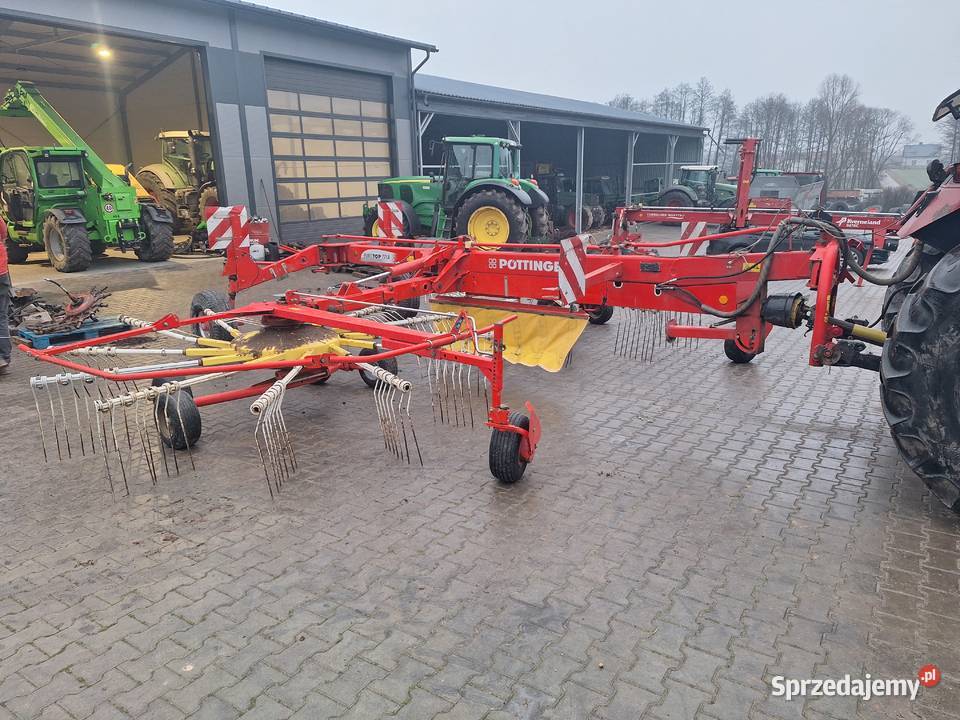 Zgrabiarka dwukaruzelowa Pottinger Stan podlaskie Łomża