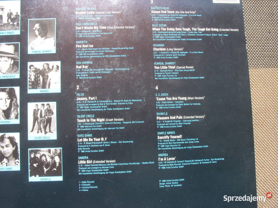 Winyl LP MAXI HITS SENSATION 2 LP DOPPELALBUM Wołów