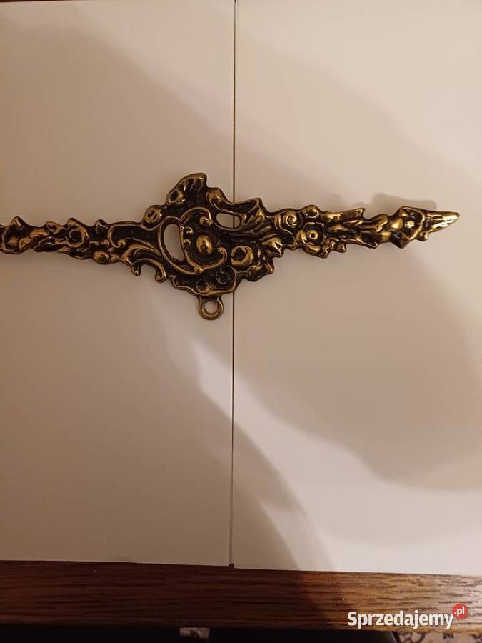 3 zabytkowe mosiężne uchwyty pomorskie Gdynia