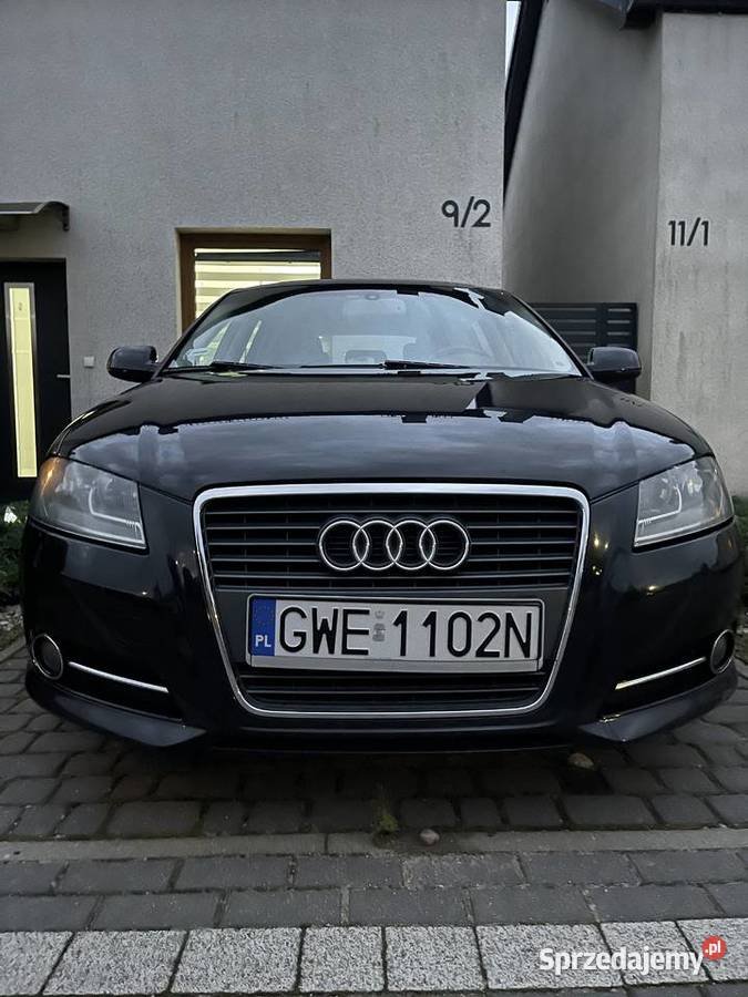 Audi A3 2011 DSG 16 tdi mały przebieg CarPlay 171000km Reda