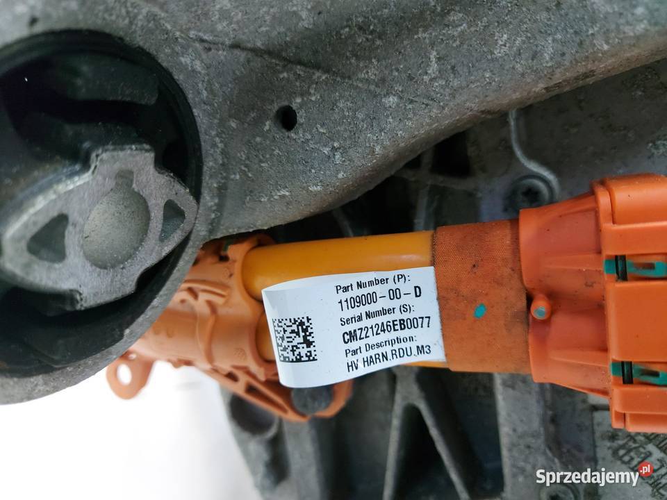 TESLA MODEL 3 2021 silnik elektryczny tył tylny