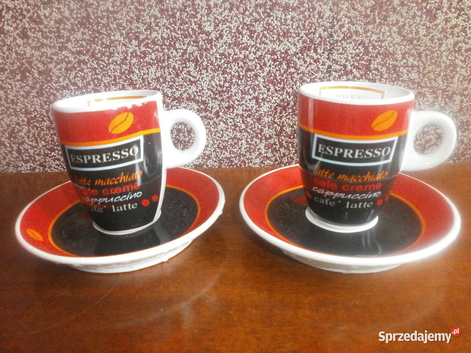 Espresso filiżanka talerzyk komplet 2 MF Desing Zielona Góra