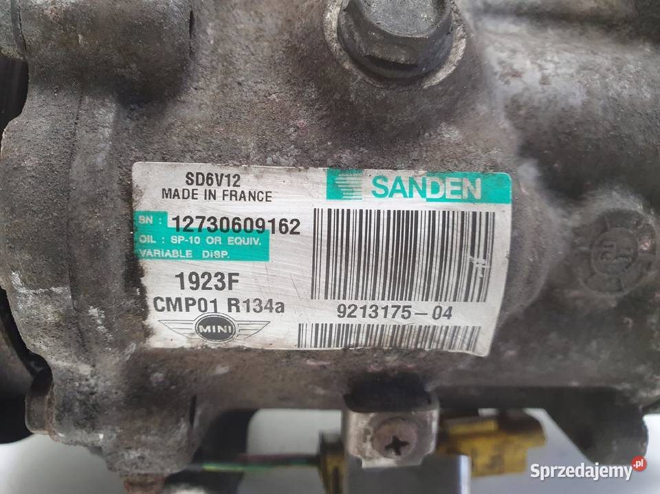 Mini Cooper D R60 16 D SPRĘŻARKA KLIMATYZACJI osobowe Janów