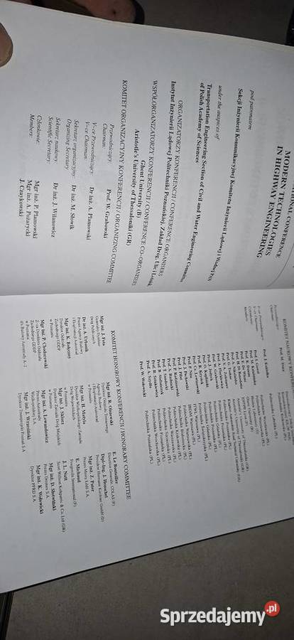 Nowoczesne technologie w budownictwie drogowym Gniezno sprzedam