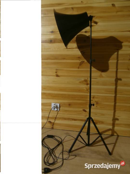 Dekoracyjna lampa stojąca z płyty winylowej E27 czarny Choroń