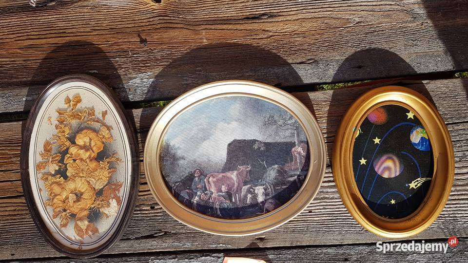 ramy owalne ramki owalne okrągłe sprzedam