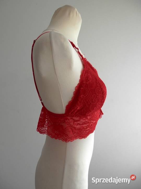 Biustonosz Braletka Trójkątne Miseczki Łomża