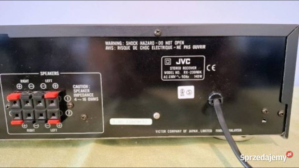 Amplituner JVC RX230 RBK Poznań