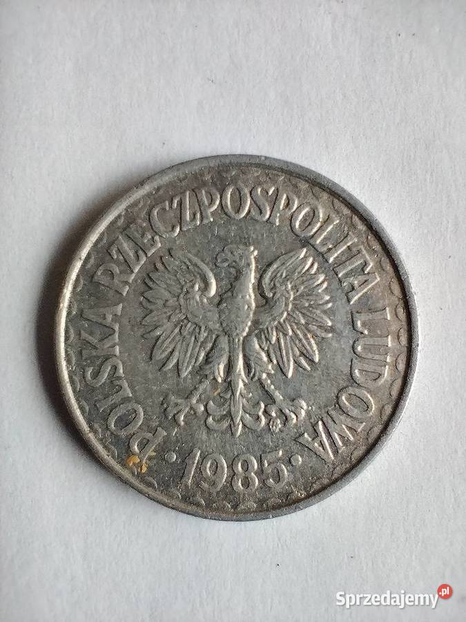 Moneta 1zlz1985 roku