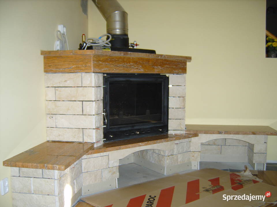 Kamień trawertyn do zbudowania kominka Skierniewice