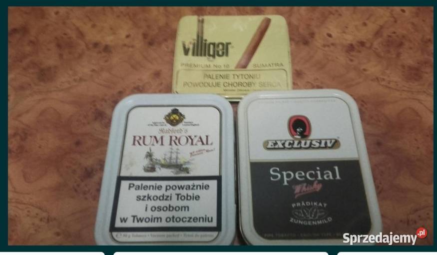 Pudełka papierosach do kolekcji metalowe