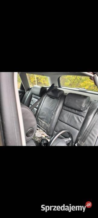 Fotele skóra Audi a4 b7 sedan czarne kombi Rzeszów