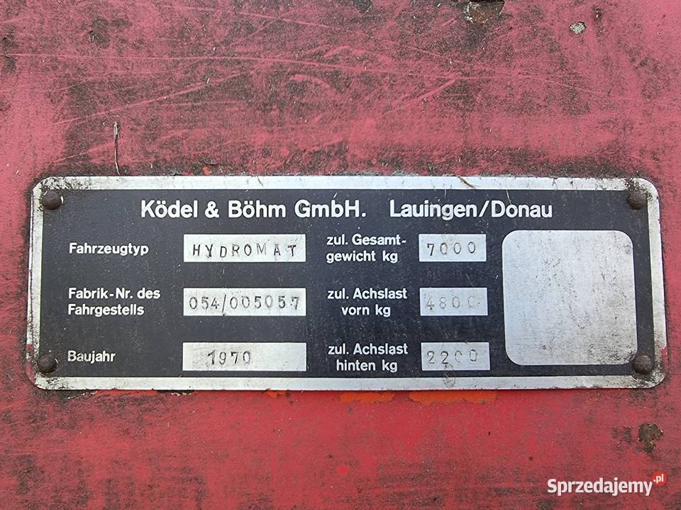 Kombajn zbożowy Kla Hydromat 36m Zbożowe Stare Litewniki