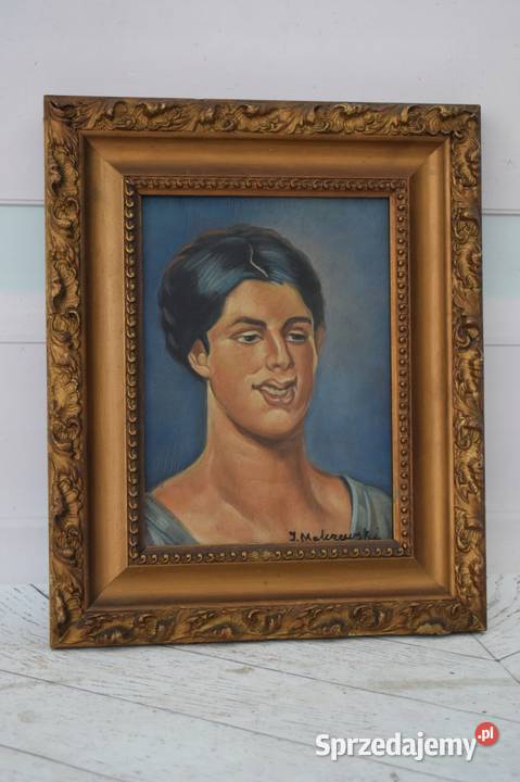 Jacek Malczewski Portret Kobiety Stary Obraz małopolskie Kraków
