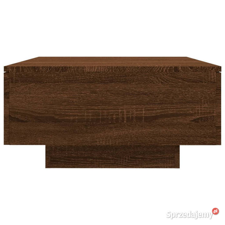 Stolik kawowy brązowy dąb 90x60x31 WM815197 sprzedam