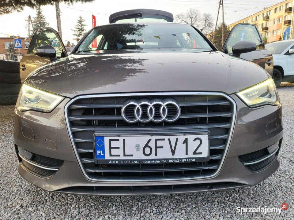 Audi A3 3drzwiowe 14 TSI 122 Oryginalny Przebieg wspomaganie kierownicy łódzkie Pabianice