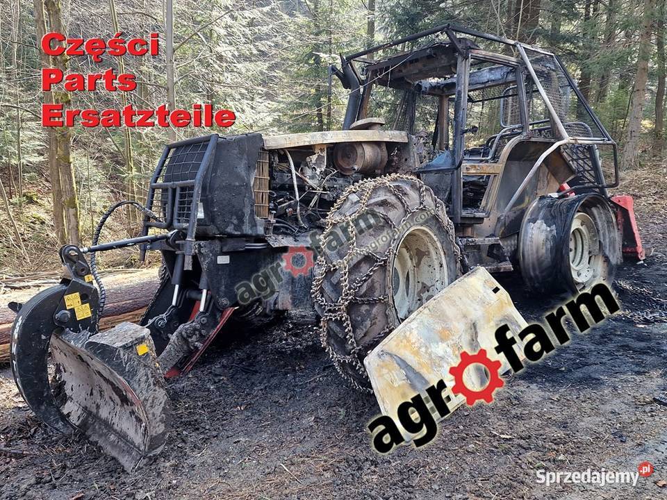 Valtra 8150 części skrzynia biegów zwolnica oś Byków sprzedam