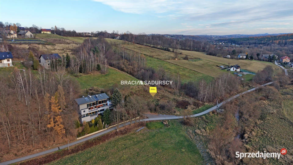 sprzedaży działki 2253m2 Głogoczów małopolskie