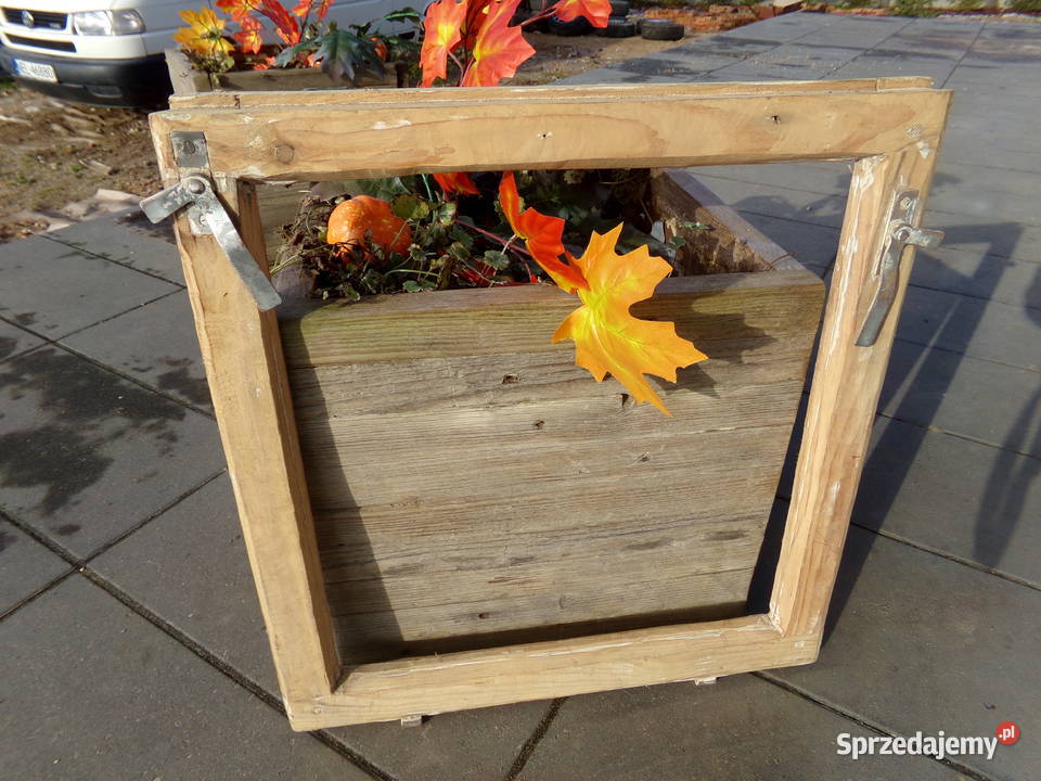 Rama okienna lustro aranżacja wnętrz retro 55x58 warmińsko-mazurskie Ełk sprzedam