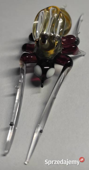 Owad ze szkła szklany szkło artystyczne szklana Warszawa sprzedam