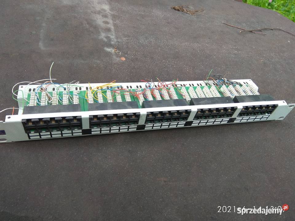 patchpanel 50 portów RJ11 zaps małopolskie Kraków