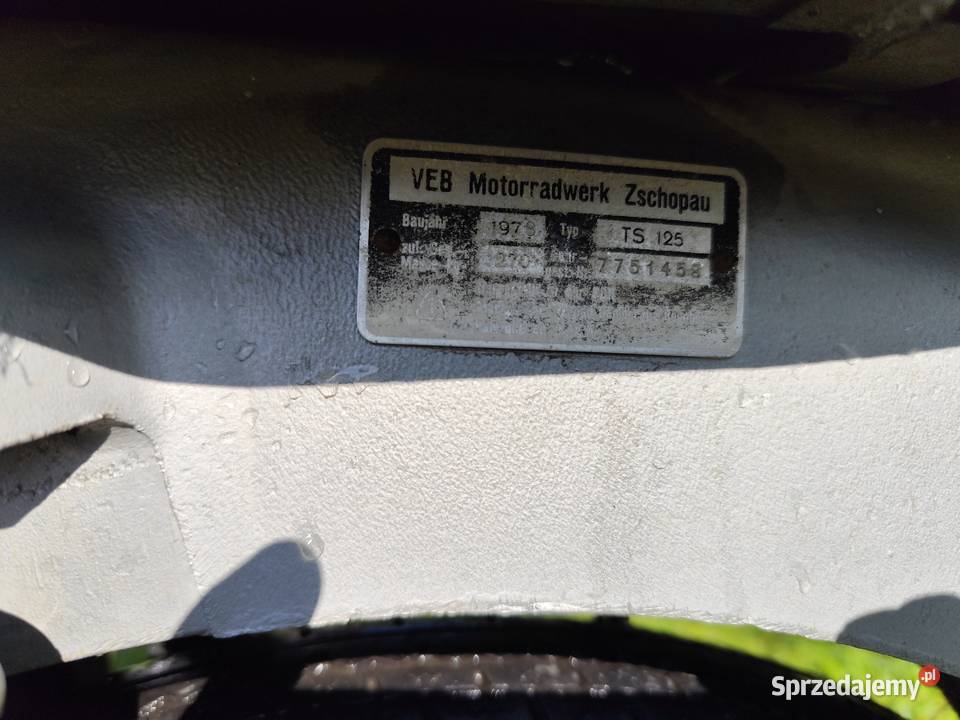 Mz ts 125 w oryginale turystyczny