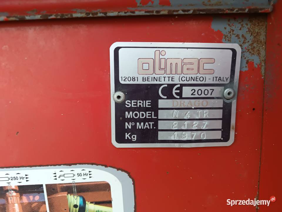 PRZYSTAWKA DO KUKURYDZY OLIMAC DRAGO 4 Pozostałe Kozierogi