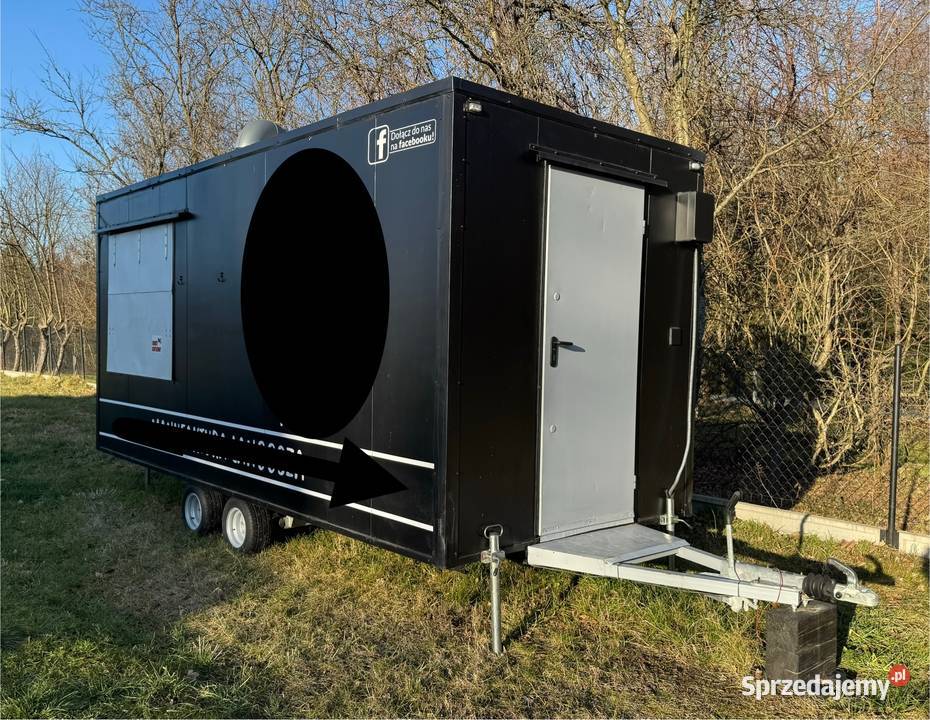 Przyczepa gastronomiczna Głowacz gotowy biznes Stary Sącz sprzedam