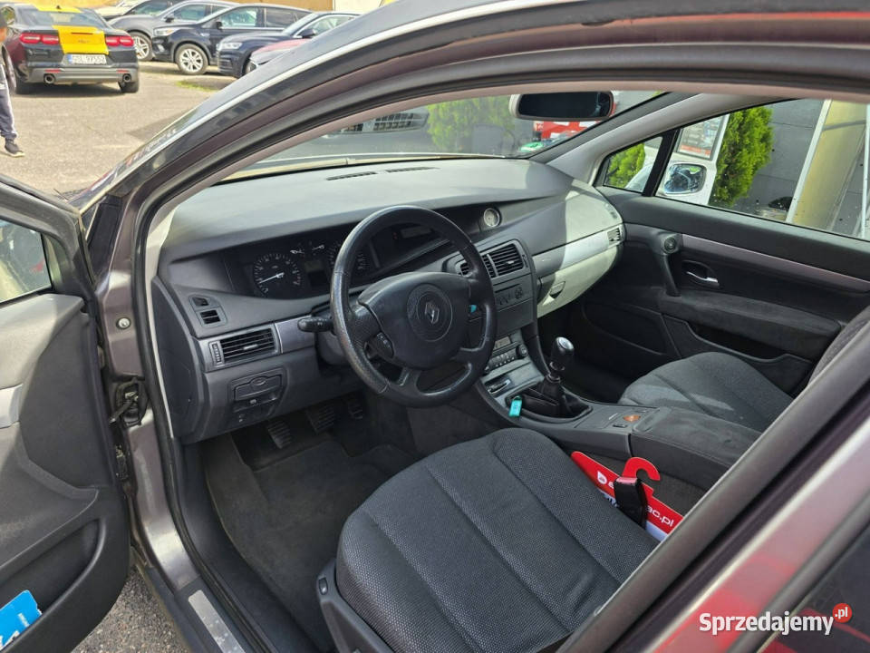 Renault Vel Satis 20 TURBO 163 Dwie Karty Klima szary Motoryzacja Słupsk sprzedam