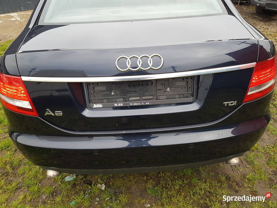 AUDI A6 C6 2005 2007 SEDAN KLAPA TYL KLAPA Turek