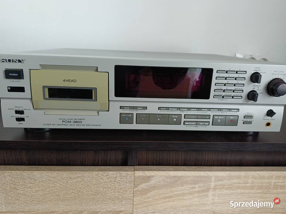 Sony PCM2800 dat Warszawa